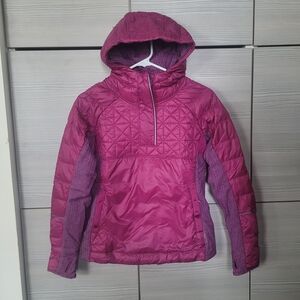 NWT Ivivva by Lululemon 650 Power Down filled Hooded Pullover Jacket